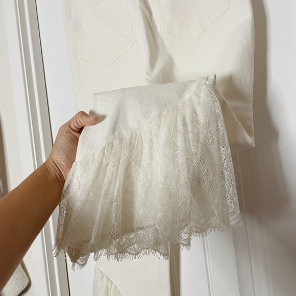 PAIGE Women's Hoxton High Rise Straight Leg Ankle Jean size 27 bridal - Picture 9 of 10